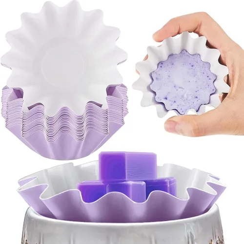 Vista 10 de Boao Forros para Cera Derretida Reutilizables a Prueba de Fugas para Cualquier Cubo de Cera, Recipientes de Calentadores de Cera, Tazas