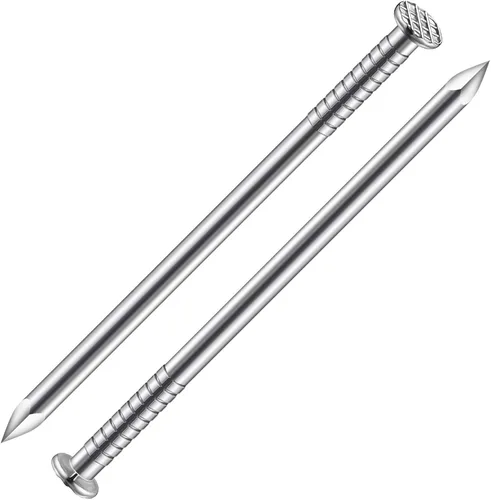 Vista 20 de Wensilon (160 piezas) Clavos de acero inoxidable 304 de 1-1/2 pulgadas, clavos para colgar, clavos de pared, espigas, clavos largos