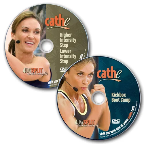 Vista 3 de Cathe Friedrich's 4 Day Split Cardio + Weights