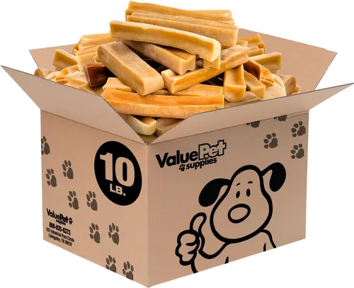 Vista 9 de ValueBull Himalayan - Masticables de queso de yak para perros, pequeños, paquete a granel de 10 libras, de larga duración para masticadores