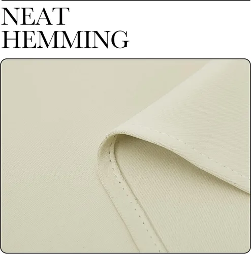 Vista 7 de NICETOWN - Divisor de habitación, cortina opaca divisora de habitación con función de aislamiento térmico, panel para puerta corredera o patio