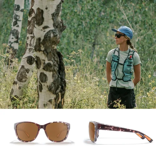Vista 2 de Zeal Optics Magnolia Gafas de sol polarizadas a base de plantas para hombres y mujeres