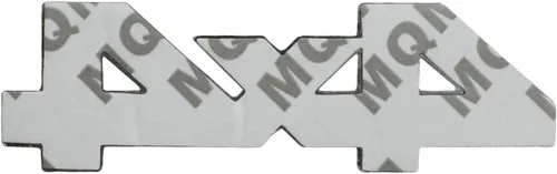 Vista 2 de 2 piezas de emblema 3D de 4 x 4, calcomanías de metal para puerta trasera, guardabarros laterales de coche, emblema para maletero trasero universal