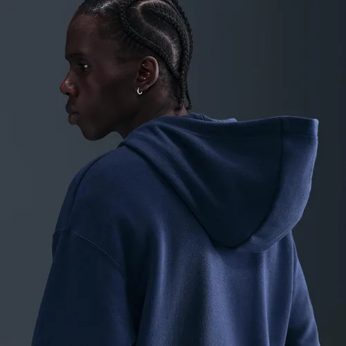 Vista 5 de Nike Caitlin Clark Basketball Phoenix - Sudadera con capucha de forro polar (azul marino medianoche, amarillo, amarillo)