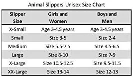 Vista 7 de HappyFeet Wild Animal Slippers for Adults and Kids, Cozy and Comfortable, As Seen on Shark Tank