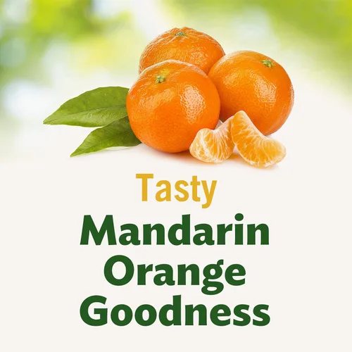 Vista 4 de Del Monte Naranja mandarina en tazas de aperitivos 100% jugo, tazas de 4 onzas (paquete de 12)
