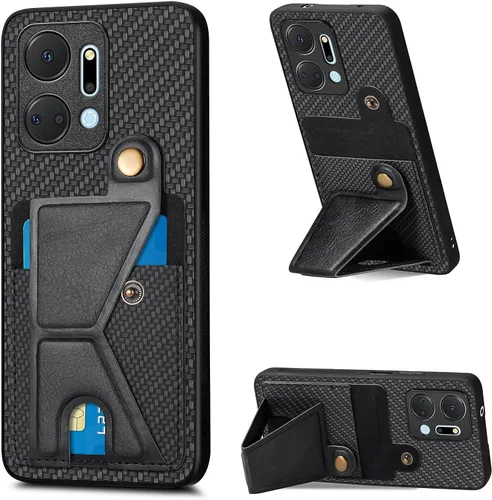 Vista 116 de Funda para Oppo K10x / OnePlus Nord CE 2 Lite 5G Funda para Realme 9 5G / 9 Pro / Q5 / V25 Funda de piel sintética con ranuras para tarjetas