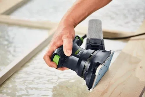 Vista 3 de Festool 497123 Granat P220 Grit RTS (3.150 x 5.236 in) Hojas de lijado abrasivas rectangulares, paquete de 100