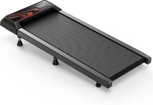Vista 13 de Walking Treadmill Pad with Adjustable 8% Incline for Home Office Gk-N4054AF-Negro/Bandera