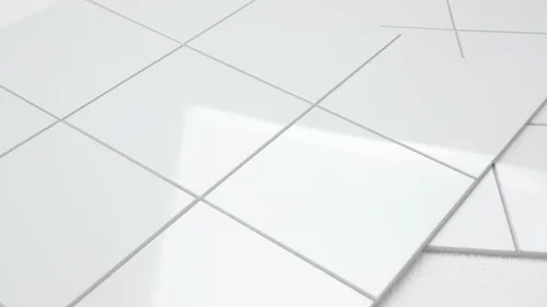 Vista 6 de HOMEART Azulejo cuadrado blanco para salpicaduras, 6 hojas autoadhesivas y brillantes para salpicaduras de pared para cocina, baño