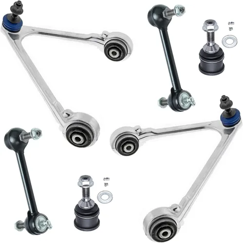 Vista 43 de Detroit Axle - Kit de extremo delantero RWD para Chrysler 300 Dodge Charge Challenger 2011-2019, 2 brazos de control inferiores traseros 2 rótulas