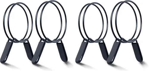 Vista 14 de POWERTEC Abrazaderas de manguera de doble bucle de 2-1/2 pulgadas para manguera de recolección de polvo y manguera de ventilación de la secadora