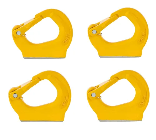 Vista 13 de Mytee Products Gancho de anclaje soldado de 2 toneladas G80 para grúa de rescate, tractor de aparejo, elevación con límite de carga de 4400 libras