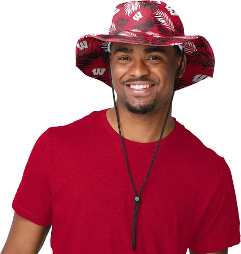 Vista 2 de FOCO Sombrero deportivo para hombre con logotipo de equipo universitario de la NCAA para exteriores Floral