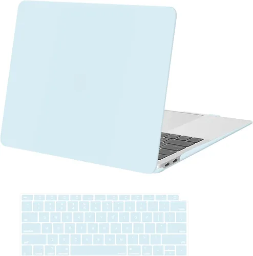 Vista 19 de MOSISO Funda compatible con MacBook Air de 13 pulgadas 2022 2021 2020 2019 2018 lanzamiento A2337 M1 A2179 A1932 Touch ID, cubierta rígida