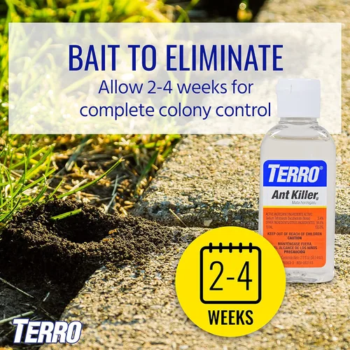 Vista 6 de TERRO T200-3SR - Ant Killer líquido - Paquete de 3 cebos líquidos para hormigas Terro