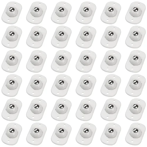 Vista 21 de Ruedas de rodillos autoadhesivas, rodillos para electrodomésticos de cocina, ruedas de rodillos universales mini giratorias de 360°, polea adhesiva