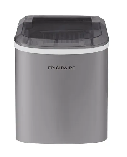 Frigidaire EFIC118-SILVER-KL Máquina para hacer hielo, encimera compacta, plata