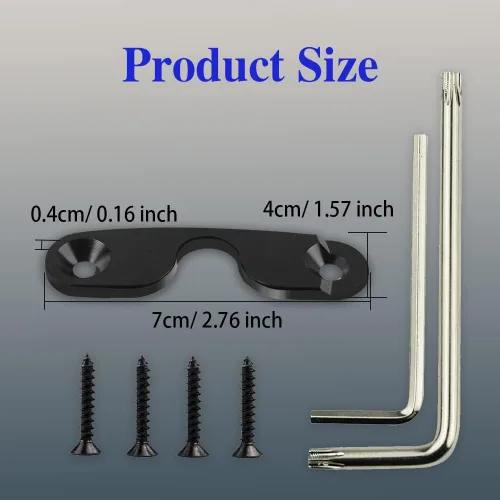 Vista 2 de Kit de reparación de visera solar mejorado de aleación de aluminio, clip de visera resistente, clips de montaje de visera compatibles con Jeep