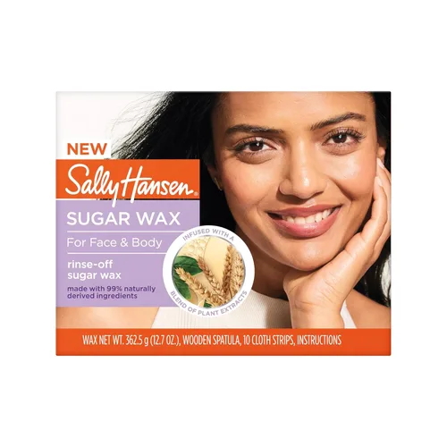 Vista 9 de Kit de cera microondable Sally Hansen para piernas, axilas y bikini Elimina el vello desde la raíz – Vegano y probado por dermatólogos