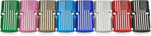 Vista 5 de GOTICAL RMR Cover Plate for Glock 17 19 26 Cut Slides, Aluminum Black Finish