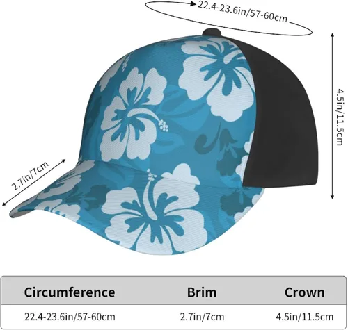 Vista 2 de niBBuns 2023 Baseball Cap Men Women,Adjustable Twill Fitted Hat Sports Outdoor