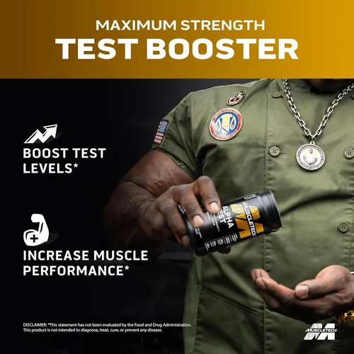 Vista 2 de MuscleTech Amplificador de testosterona, MUS1043/100/101, 1