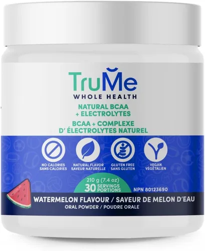Vista 13 de TruMe BCAA en polvo con electrolitos – Suplemento de aminoácidos sin azúcar – Sidra de manzana – Recuperación informada deportiva certificada
