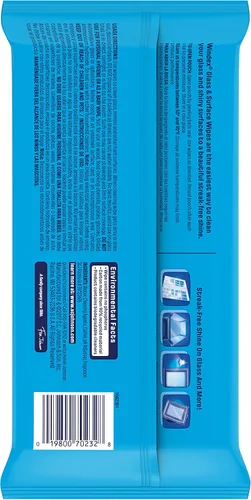 Vista 3 de Windex - Toallitas de limpieza para vidrio y multisuperficie, 28