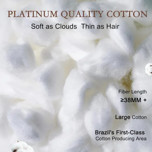 Vista 8 de YOUR MOON Edredón de seda de morera de hebras largas de lujo para verano/primavera, ligero, tamaño Queen, 100% relleno natural de seda de hebras