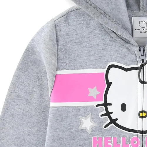 Vista 6 de Hello Kitty Sanrio Girls Zip Up Hoodie and Pants Set