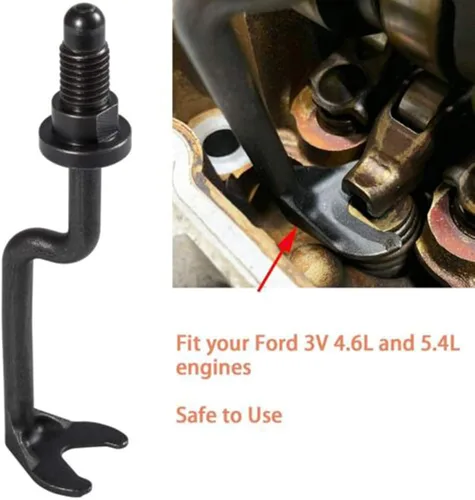 Vista 5 de Herramienta de compresor de resorte de válvula para motores Ford 4.6L 5.4L 6.8L 3V - árboles de levas de servicio, resortes de válvula, sellos