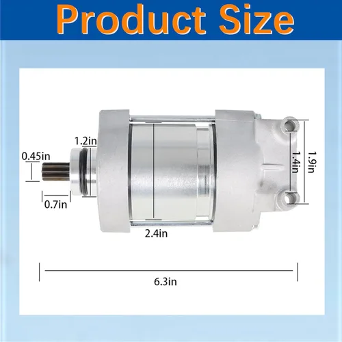 Vista 3 de GXYWADY Reemplazo de arranque de motocicleta para Yamaha YZF R1 R1S 2004 2005 2006 2007 2008