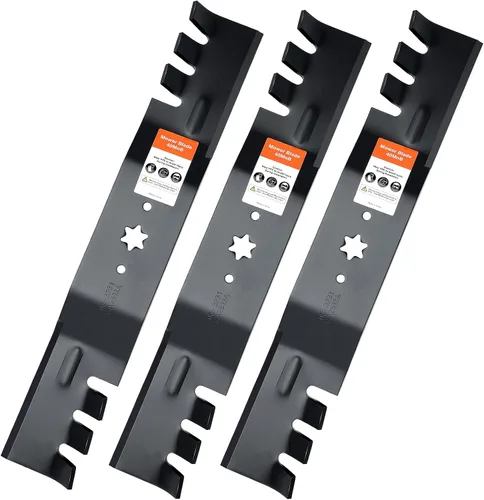 Vista 18 de Grasscool GY20852 GX21784 Cuchillas Trituradoras para Cortacésped para John Deere 48 pulgadas D140 E140 D160 E160 E170 E150 LA145 LA140 LA155 155C