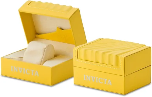 Vista 3 de Correa negra con cronógrafo de acero inoxidable para hombre Negro Plateado Reloj de cuarzo cronógrafo