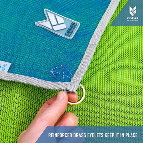 Vista 6 de CGEAR Tapete original para camping RV - Sin arena, resistente al agua, resistente a los rayos UV, construcción de grado militar