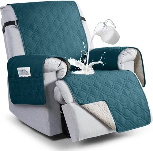 Vista 18 de VANSOFY Fundas 100% impermeables para sillas reclinables, funda antideslizante para silla reclinable para perros, protector de muebles, funda
