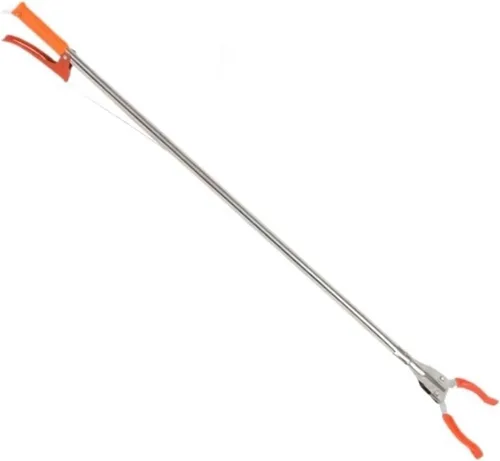 Ergonomic Reacher Grabber Tool - 36" Trash Picker with Locking Handle & Non-Slip Claw, Mobility Aid for Elderly, Indoor Outdoor Pickup Tool,
