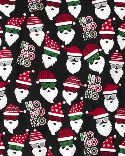 Vista 3 de The Children's Place Pijama de Navidad unisex para bebé, algodón