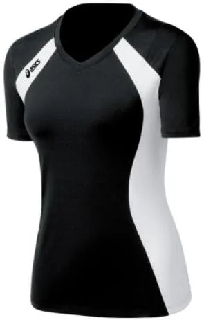 Asics Camiseta de voleibol agresor para mujer RoyalWhite