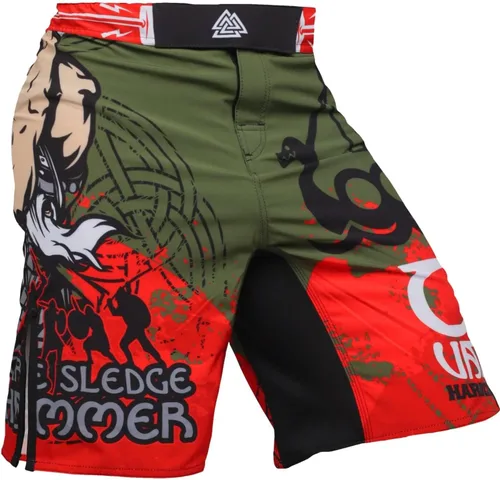 Vista 24 de Hardcore Training Pantalones cortos de lucha para hombre Boxeo MMA Combat BJJ Grappling Fitness Muay Thai Kickboxing No Gi