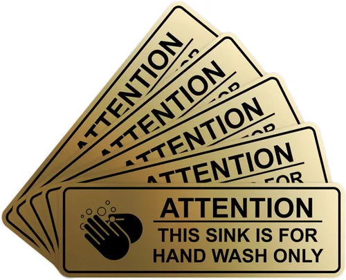 Vista 18 de Atención estándar: este fregadero es solo para lavar a mano (Negro) - Pequeño (paquete de 1)