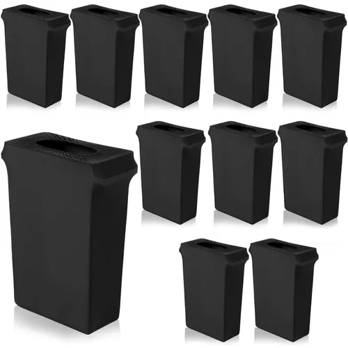 Vista 11 de Windyun 1 cubo de basura elástico de elastano de 23 galones, decoración para recaudación de fondos para fiesta de boda, decoración para el hogar