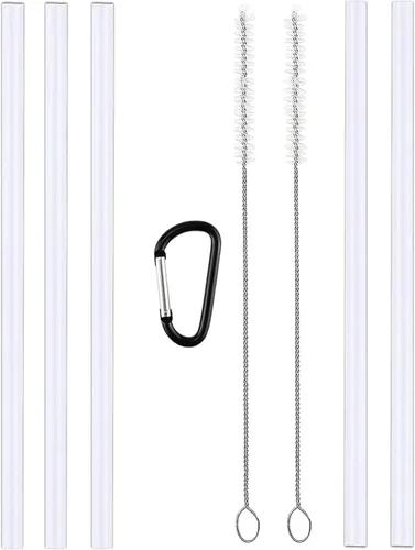 Vista 7 de Hydroflask - 10 popotes de repuesto para Hydro Flask de repuesto para Hydroflask de 32 onzas, 40 onzas, 64 onzas (10 popotes Hydroflask)