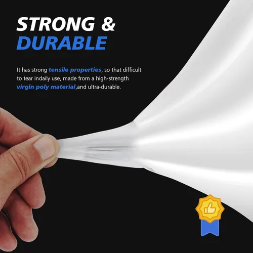 Vista 6 de Barrera de vapor para espacio de arrastre - Barrera de vapor de 10 mil - (10' x 10') - Barrera de vapor resistente a roturas, barrera de vapor