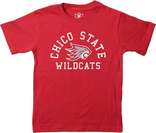 Vista 126 de Wes and Willy Camiseta de algodón orgánico de manga corta para niños de la NCAA