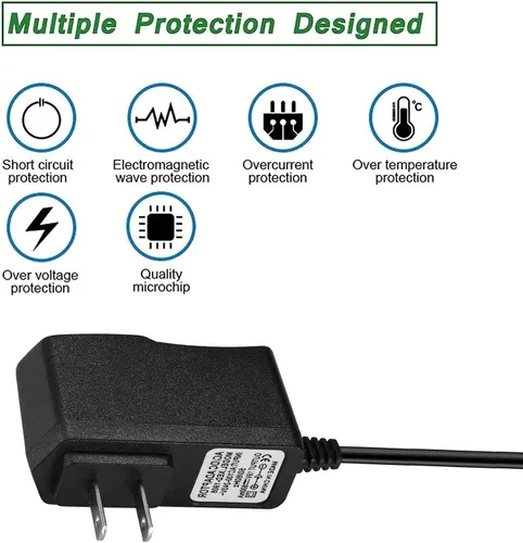 Vista 2 de Cargador de vacío de mano inalámbrico Shark CH951 de repuesto, adaptador de CA y CC modelo DK12-133075A-U, cable de alimentación compatible
