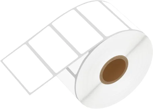 Vista 5 de USUPERINK 2 rollos (1300 etiquetas/rollo) de etiquetas de papel térmico directo de 2 x 1 pulgada, núcleo de 1 pulgada, código de barras en blanco