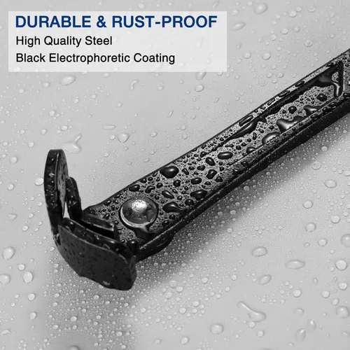 Vista 5 de WORKPRO Ganzúa de 33 cm con uña de gato, extractor de uñas con uña de gato y extractor de uñas basculante, palanca para remodelación del hogar