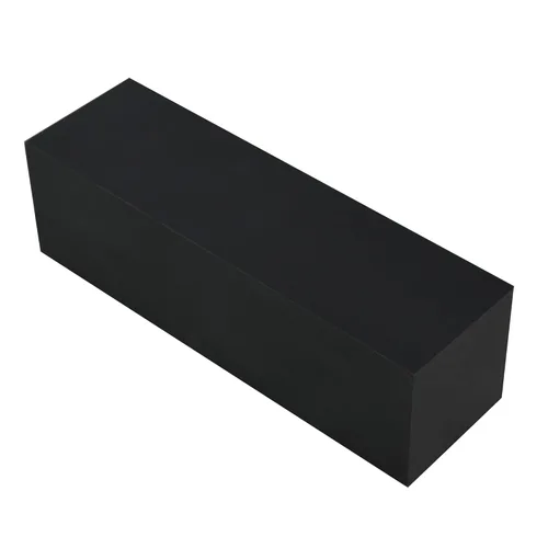 Vista 8 de UHMW - Bloque de golpeo de polietileno de peso molecular ultra alto rectangular, bloques de plástico sólido para mecanizado, mejoras del hogar